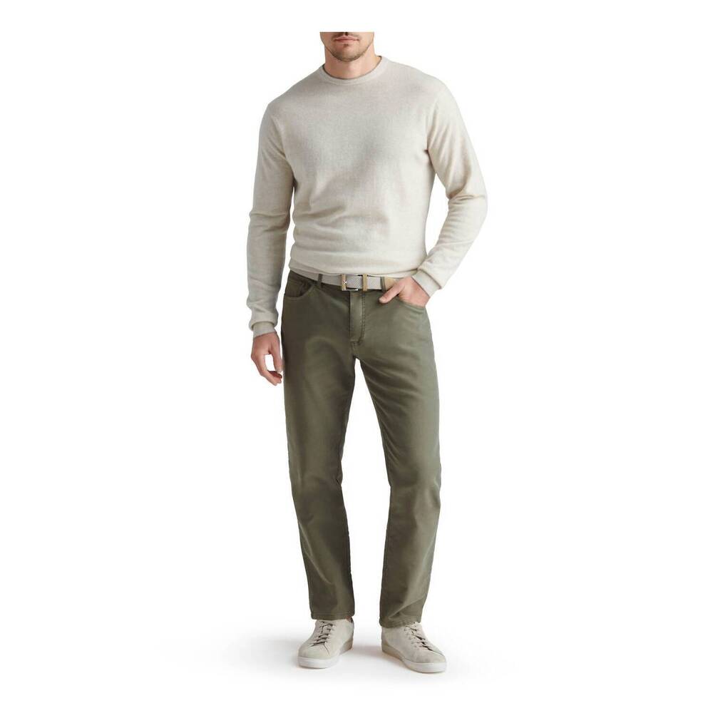 NEW PETER MILLAR men's ridgeline five pocket pants in basil